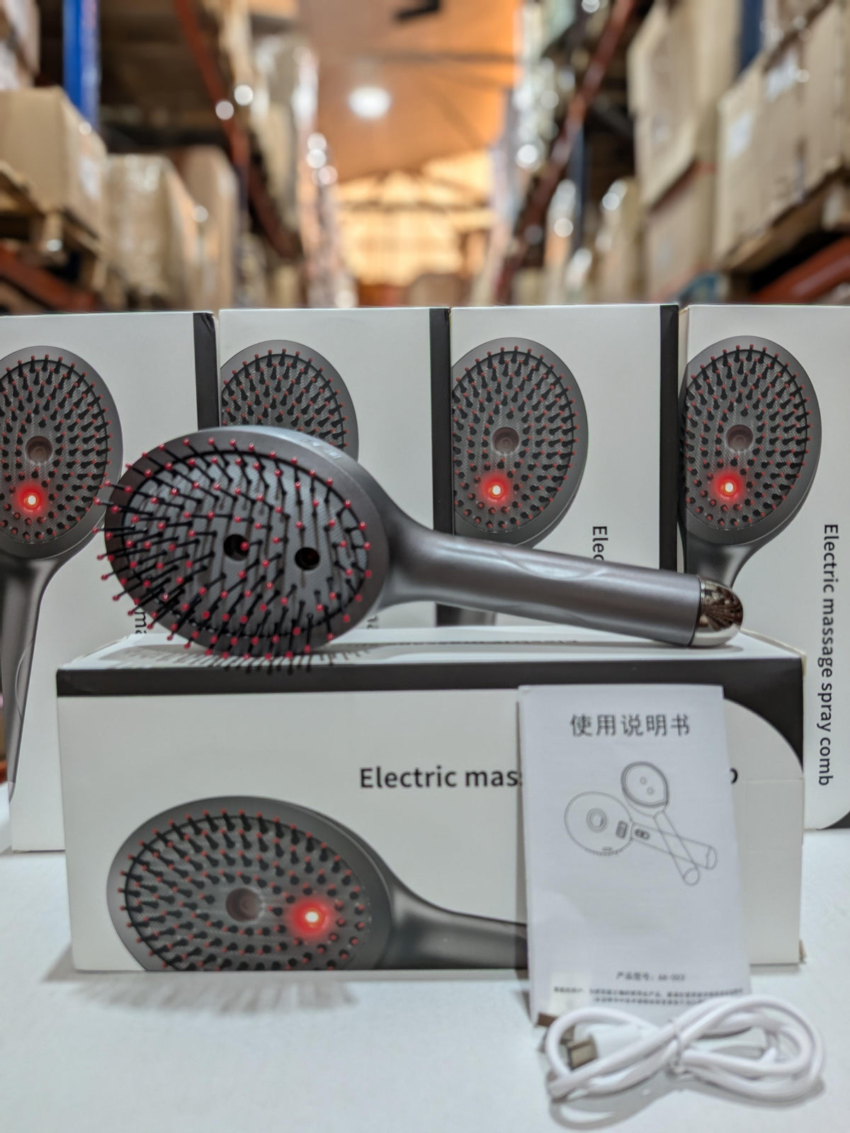 Masajeador de cabello con luz roja - additional image 8